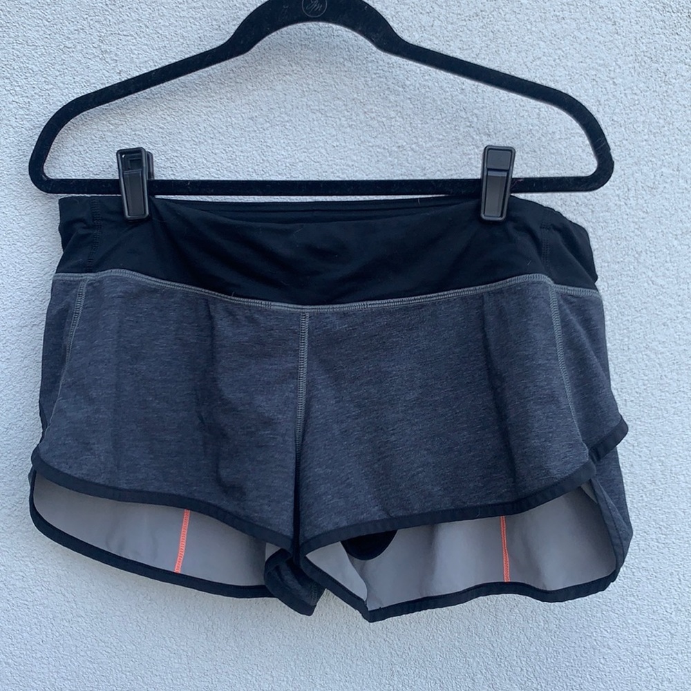 Lululemon Workout Shorts w/ Zipper Pocket